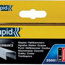 Rapid High Performance Staples, No.53, Leg Length 14 mm, 11860425 - 2500 Pieces