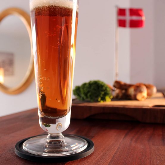 Drink Coasters by Barvivo Set of 8 - Tabletop Protection for Any Table Type, Wood, Granite, Glass, Soapstone, Sandstone, Marble, Stone Tables - Perfect Soft Coaster Fits Any Size of Drinking Glasses. - Image 4