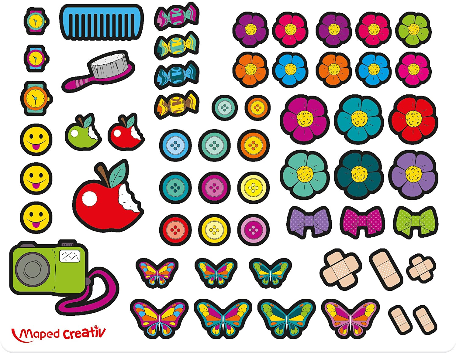 Maped Creativ Mini Box Stackable Paper Toys and Colouring Assorted Fun Activity Set for Kids 4+ - Image 4