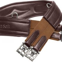 KIEFFER Leather saddle girth Kieffer Ultrasoft