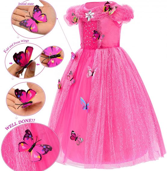 Princess Dress Up Party Costumes with Deluxe Accessories Set 56 Years