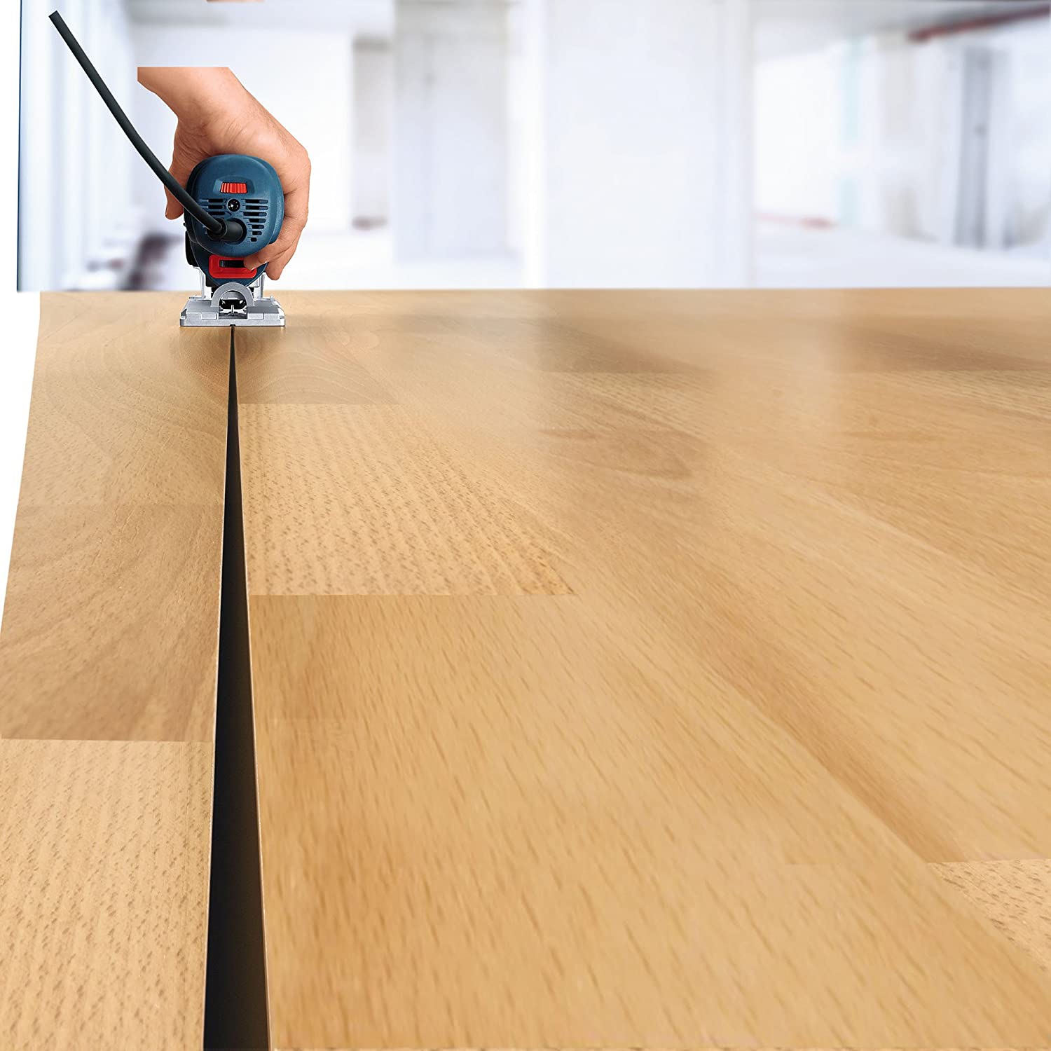 Bosch 5x PRO Laminate Clean T101BIF Jigsaw Blade (for Parquet Solid Laminate Vinyl, PVC, Length 83 mm, Professional Accessory Jigsaw) - Image 2