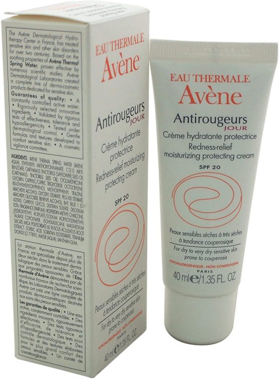Avene SPF 20 Anti Rougeurs Moisturizing and Protective Cream 40 ml