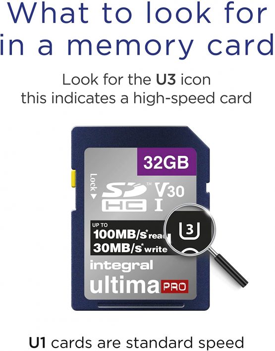 Integral 32GB 2 Pack SD Card with a 6 Slot Protective Metal Card Case - 4K Ultra-HD Video Premium High Speed Up to 90MB/s Read Speed - SDHC V30 UHS-I U3 Class 10 SD Memory Card Twin Pack - Image 3