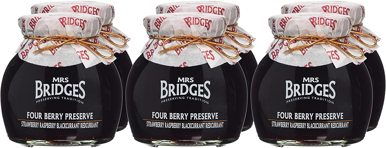Mrs Bridges Four Berry Preserve - 340grams - Pack of 6, NO - Image 4