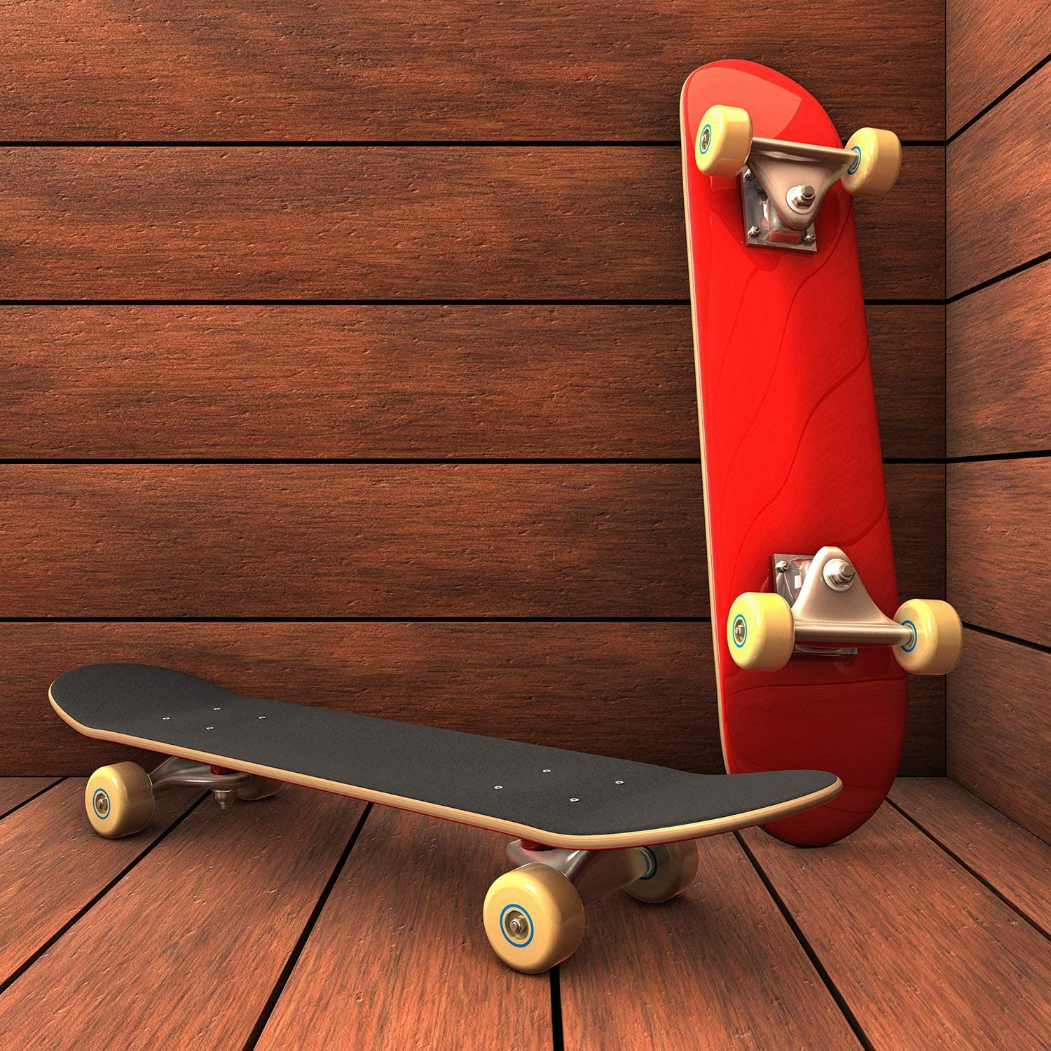 30 Packs Fingerboard Grip Tape Chape Black Finger Skateboard Tape for