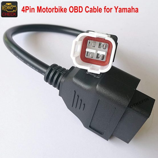 OTKEFDI Motorbike 4pin OBD Diagnostic CANBUS Cable for Yama ha Canbus Motorcycle Models - Image 4