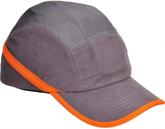 Portwest Vent Cool Bump Cap, Colour: Grey, PW69GRR