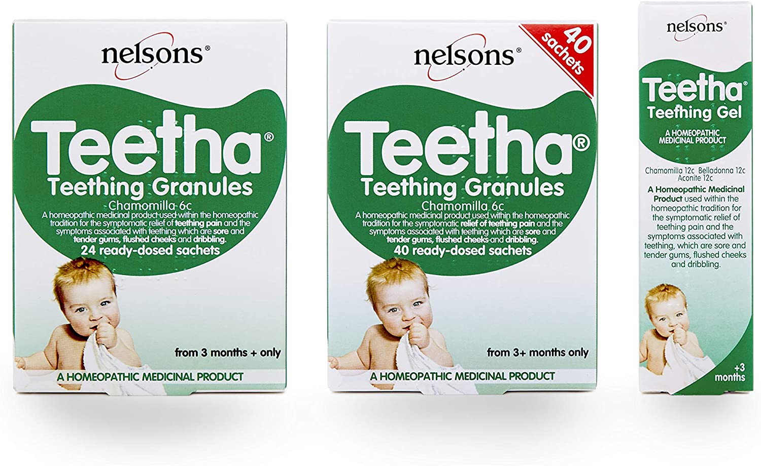Teetha Baby Teething Granules (40 Sachets) 3+ Months, Homeopathic Relief For Soothing & Calming Teething Symptoms - Image 4