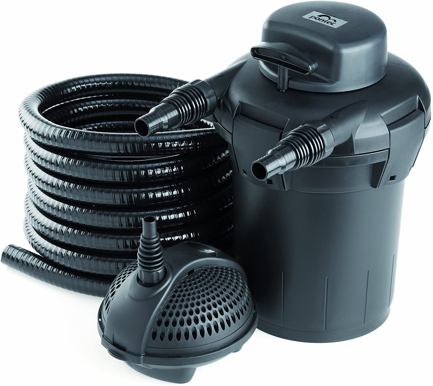 Pontec Pondopress Pond Filter Set 5000, Black, 5.000 l/h