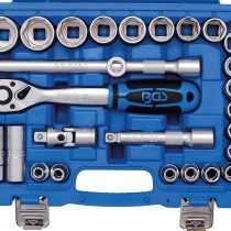 BGS 2224 | Socket Set | 12.5 mm (1/2") Drive | 8 - 32 mm | 27 pcs.