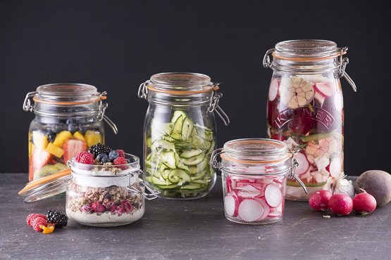 Kilner 0025.494 Cliptop Round Jar 3 Litre, Glass, 3 L - Image 4