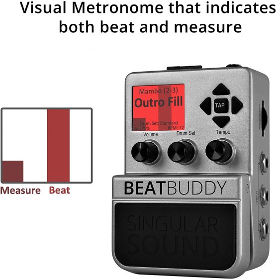 Singular Sound BeatBuddy Guitar Pedal Drum Machine - Image 2