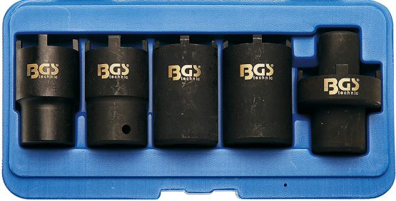 BGS 67220 | Groove Nut Socket Set | 5 pcs.