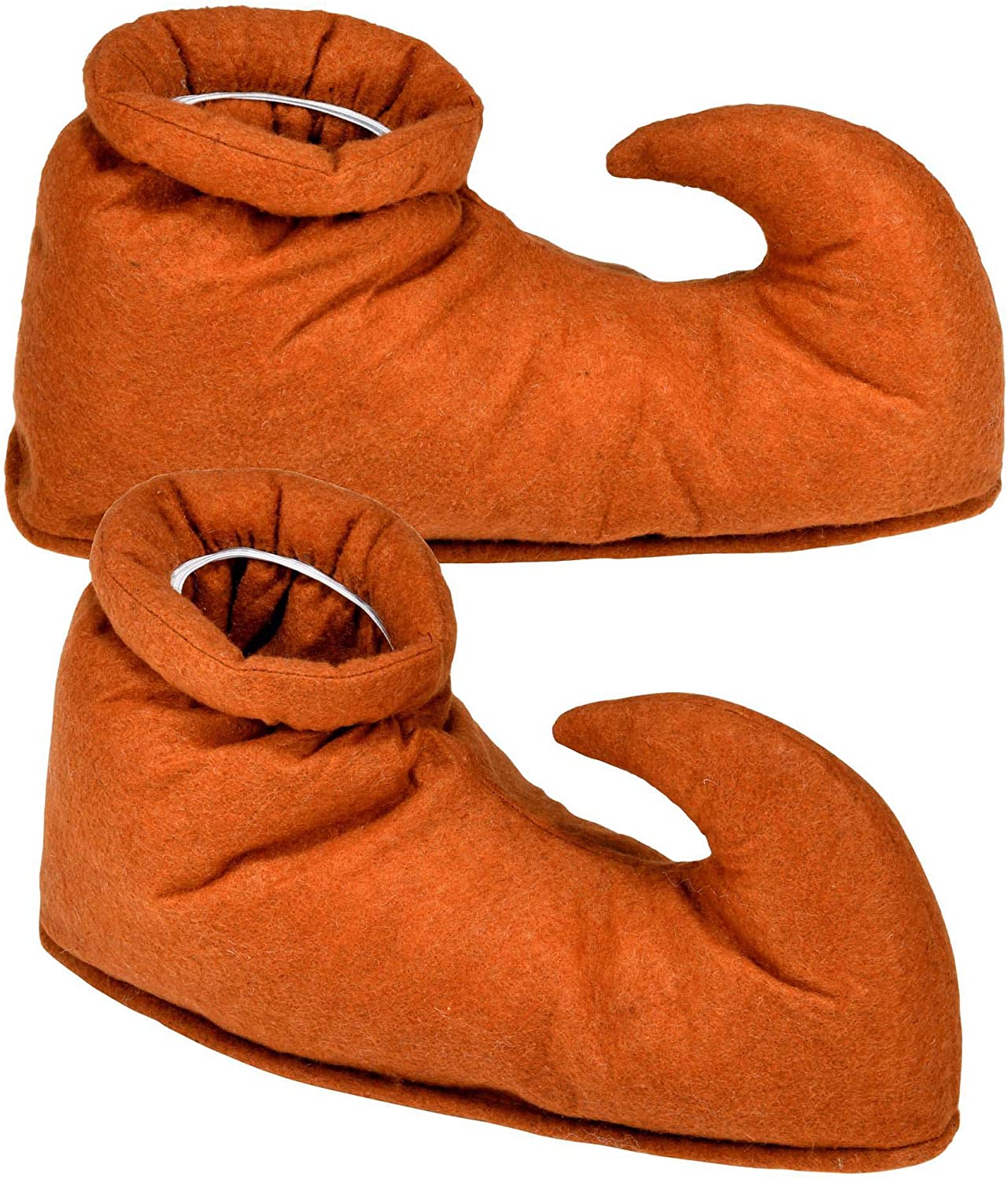 WIDMANN 09166 Elves Shoe Covers, 17/11/2019, Brown, Standard Size