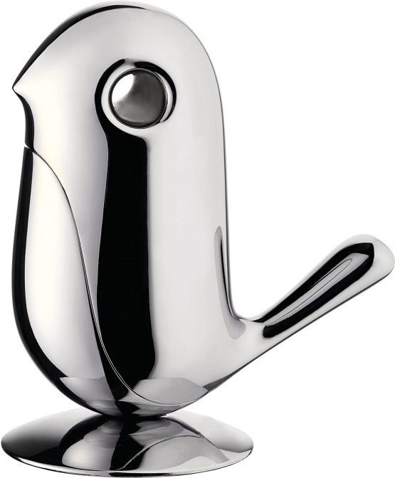 Alessi Chip Chrome-Plated Magnetic Paper Clip Holder