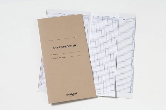 Exacompta Guildhall Dinner Register, 298x202 mm, 12 pages - Buff Cover - Image 2