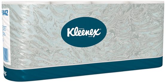 Kleenex 8442 Toilet Tissue Rolls , 2 Ply, White, 64 small Rolls x 350 Sheets