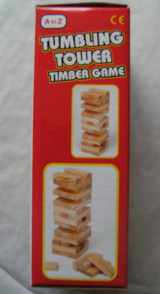 Wooden Tumbling Tower Game [Toy] - Image 3