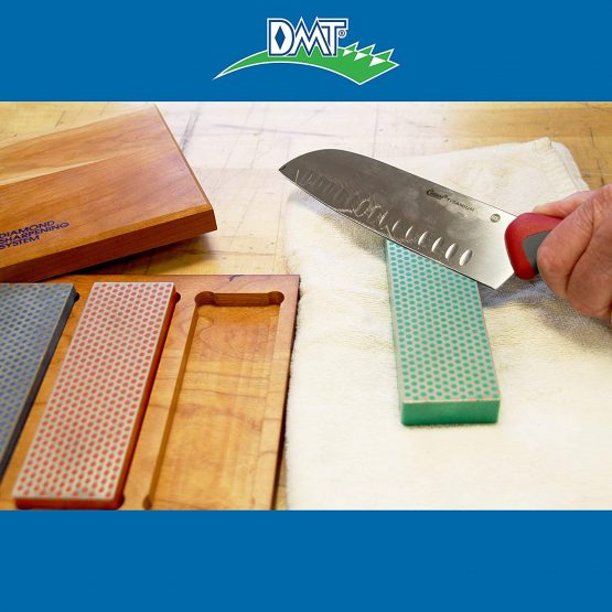 DMT W6EFC Three 6-Inch Diamond Whetstone Models in Hard Wood Box - Multi-Colour - Image 2