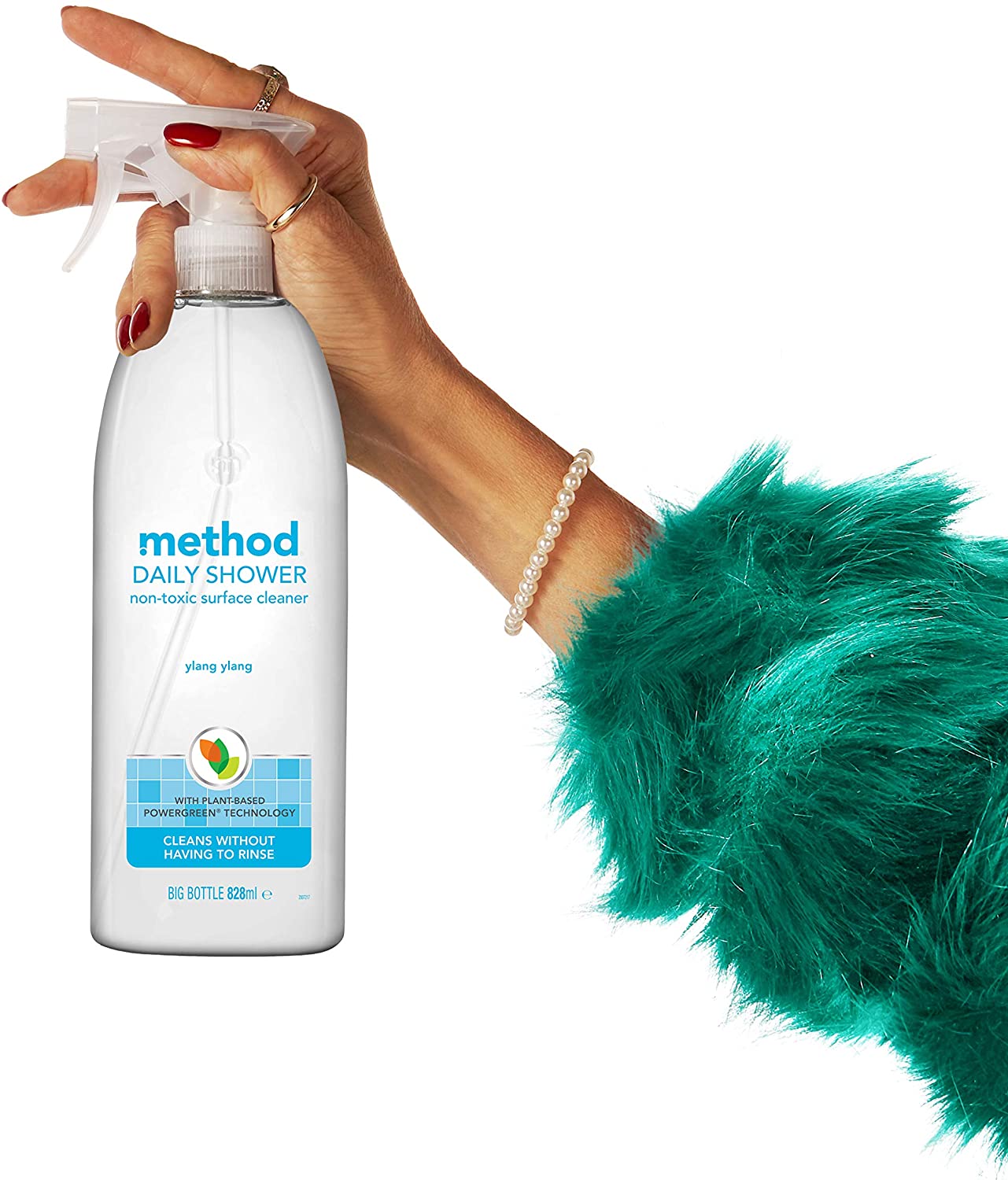Method Daily Shower Surface Cleaner Spray, 828ml, Clear, 1 g (Pack of 1) - Image 3