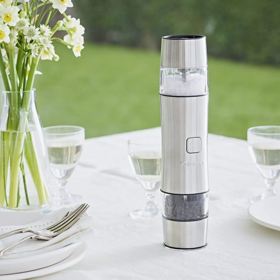 Cuisinart Rechargeable Seasoning Mill Electric Salt & Pepper Grinder