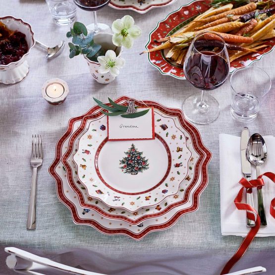 Villeroy & Boch Toy's Delight 350 mm Buffet Plate, White/Colourful, Underplate - Image 3
