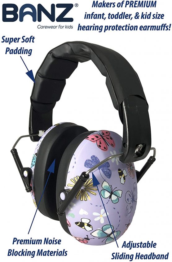 Kidz Hearing Protection 3 + Years (Butterfly) - Image 2