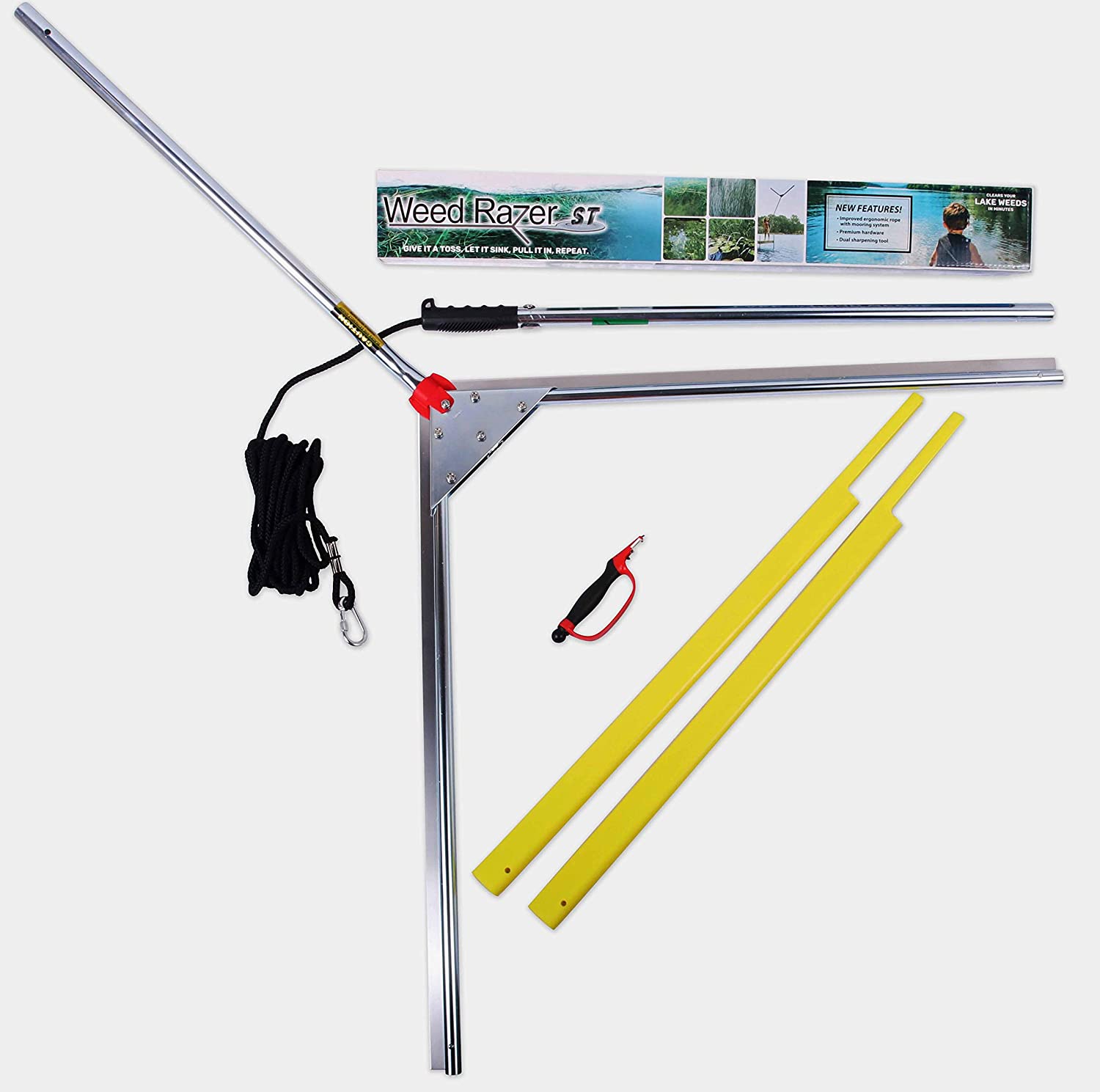 Jenlis Weed Razer - Aquatic Weed & Grass Cutter for Lakes Ponds & Beaches, Jenlis Weed Razer Aquatic Weed Cutter