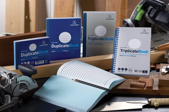 Challenge 105 x 130 mm Duplicate Book, Carbonless, 50 Pages, Set of 5 - Image 3
