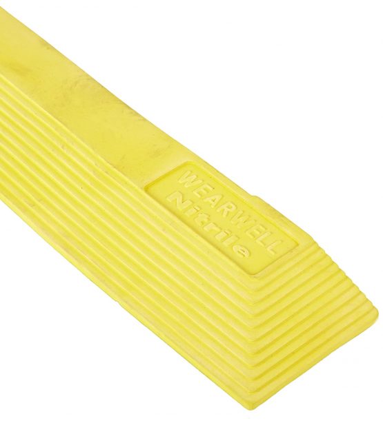Wearwell 572ngFNBRYL 24/Seven Edging Mat, Heavy Duty, Male, 8 cm x 99 cm, Yellow