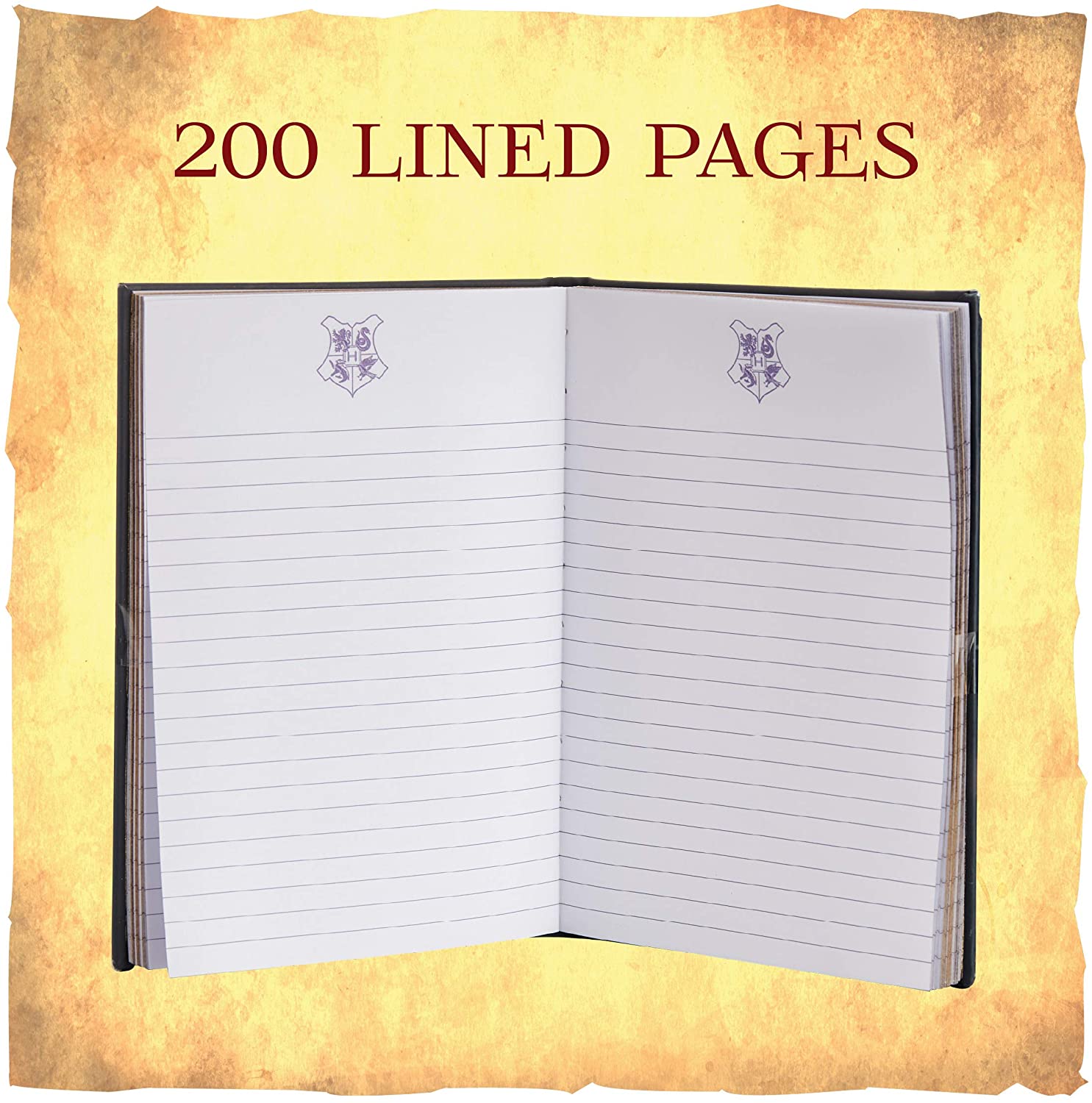 Harry Potter Hogwarts Floral Notebook - Image 2