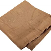 Emma Barclay Table Cloth Chequers 17 x 17 inches Coffee, 100% Polyester, 17x17 (43x43cm), CHEQ1717COF