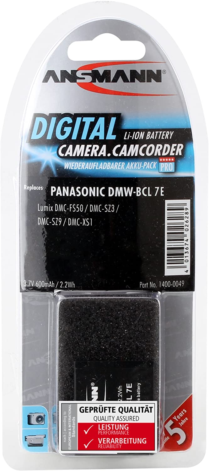 Panasonic Lumix DMW-BCM13 Li-Ion Battery