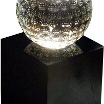 Longridge Crystal Golf Ball Trophy