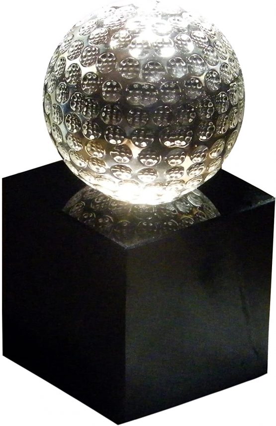 Longridge Crystal Golf Ball Trophy