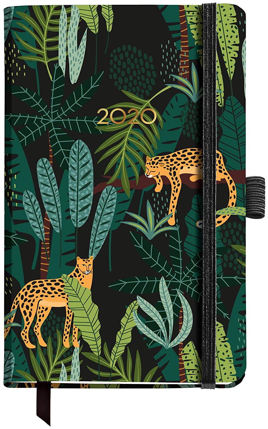 Miquelrius 31508 - 2020 Diary, Day Page (90 x 140 mm), Pocket, Jungle, Spanish, 90 x 140 mm (DP)