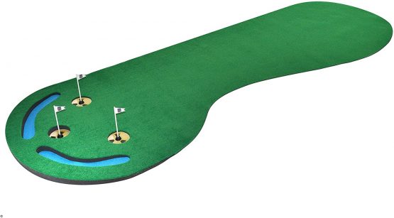 PGA Tour Three Hole Putting Mat - 3 x 9 Feet - Image 2