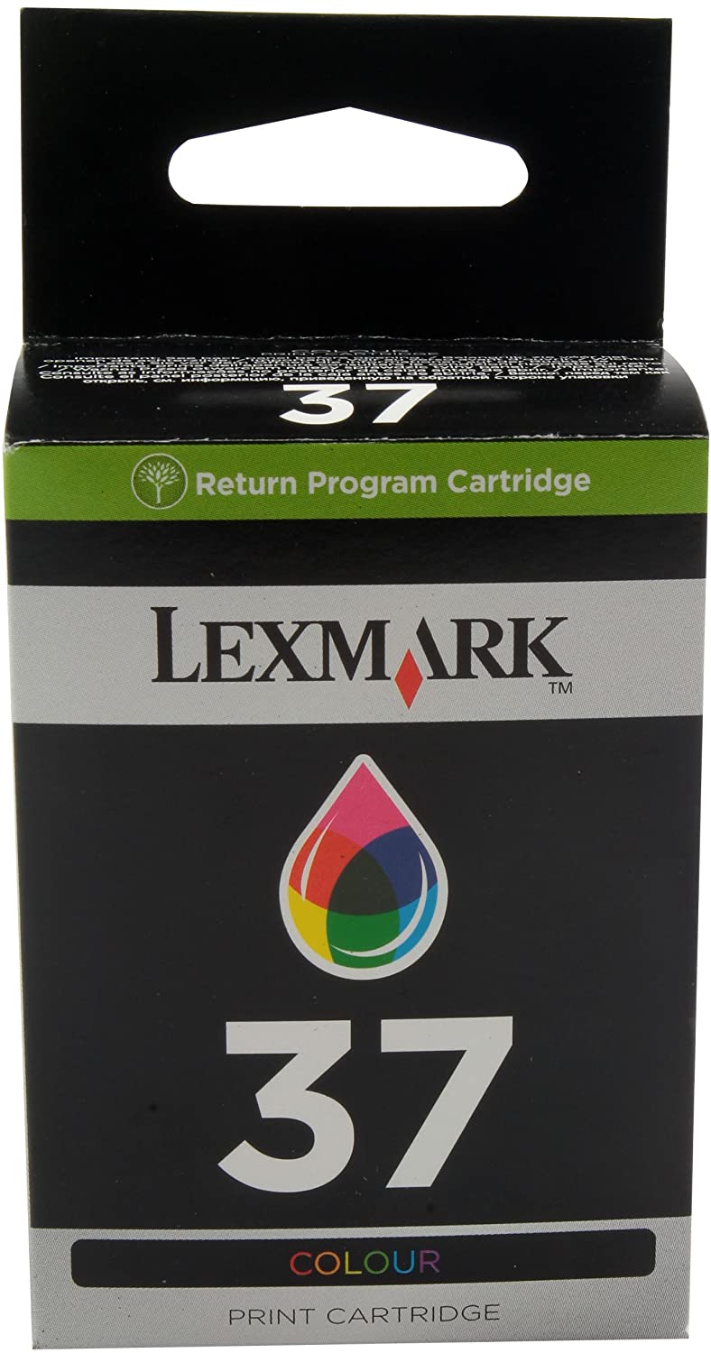 Lexmark No 37 Ink Cartridge Colour Return Program, Tri-Colour