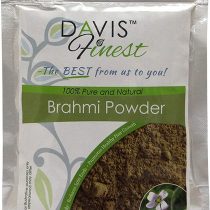 Davis Finest Brahmi Powder for Hair Growth Mask, Strengthening Thickening Thinning Damaged Thicker Fuller Stronger Hair, Scalp & Split Ends Repair Treatment 100g