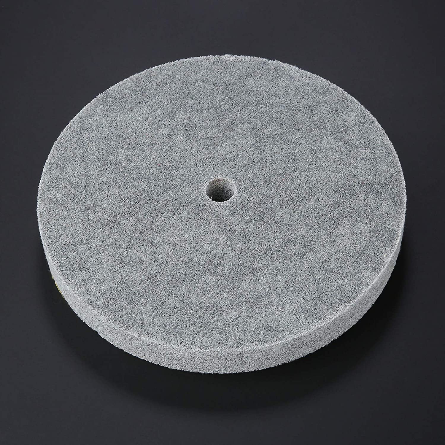 Yetaha 1PC Nylon Fiber Buffing Wheel, 200MM, Gray, for Angle Grinder 180# Grit - Image 4