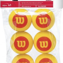 Wilson Starter Foam Tennis Balls, Yellow/Red