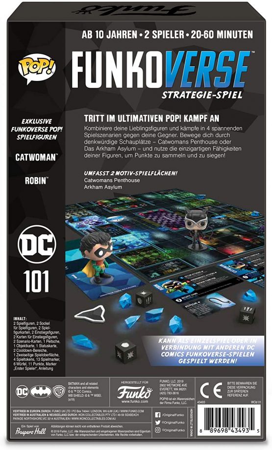 Funko 43493 Black Mag Funkoverse Extension (2 Character Pack) German Board Game, Multi Colour - Image 2