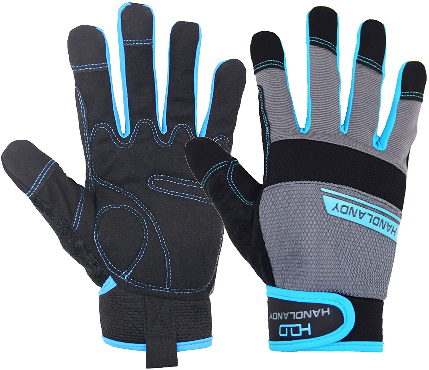 HANDLANDY Safety Work Gloves Men Women