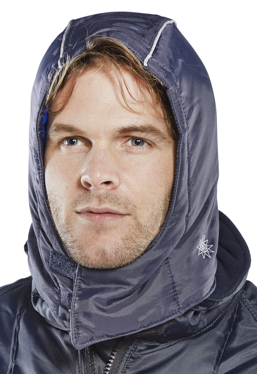 COLDSTAR FREEZER HOOD NAVY BLUE