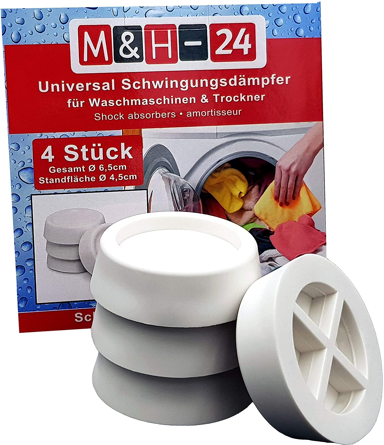 M&H-24 Vibration Damper Pad for Washing Machines & Dryer