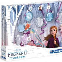 Clementoni 18511 -Disney Frozen 2-Crystal Olaf-Made in Italy Craft for Kids from 8 Years and Older-Jewellery Girl, English, Multi-Colour