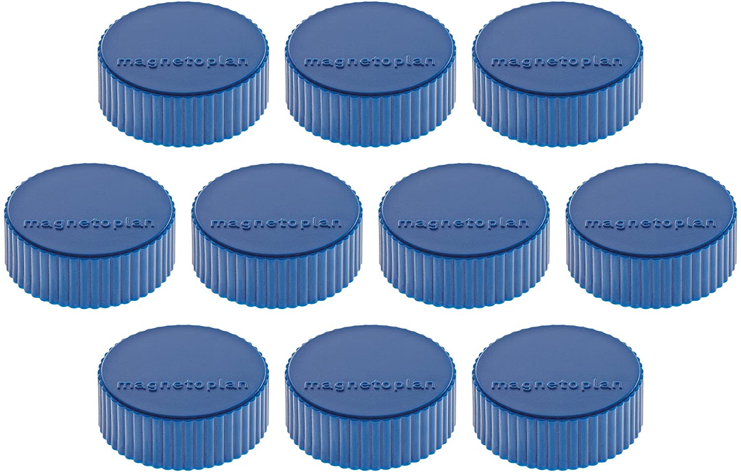 Magnetoplan Magnum Magnet Holder 34 mm 10 Items Dark Blue