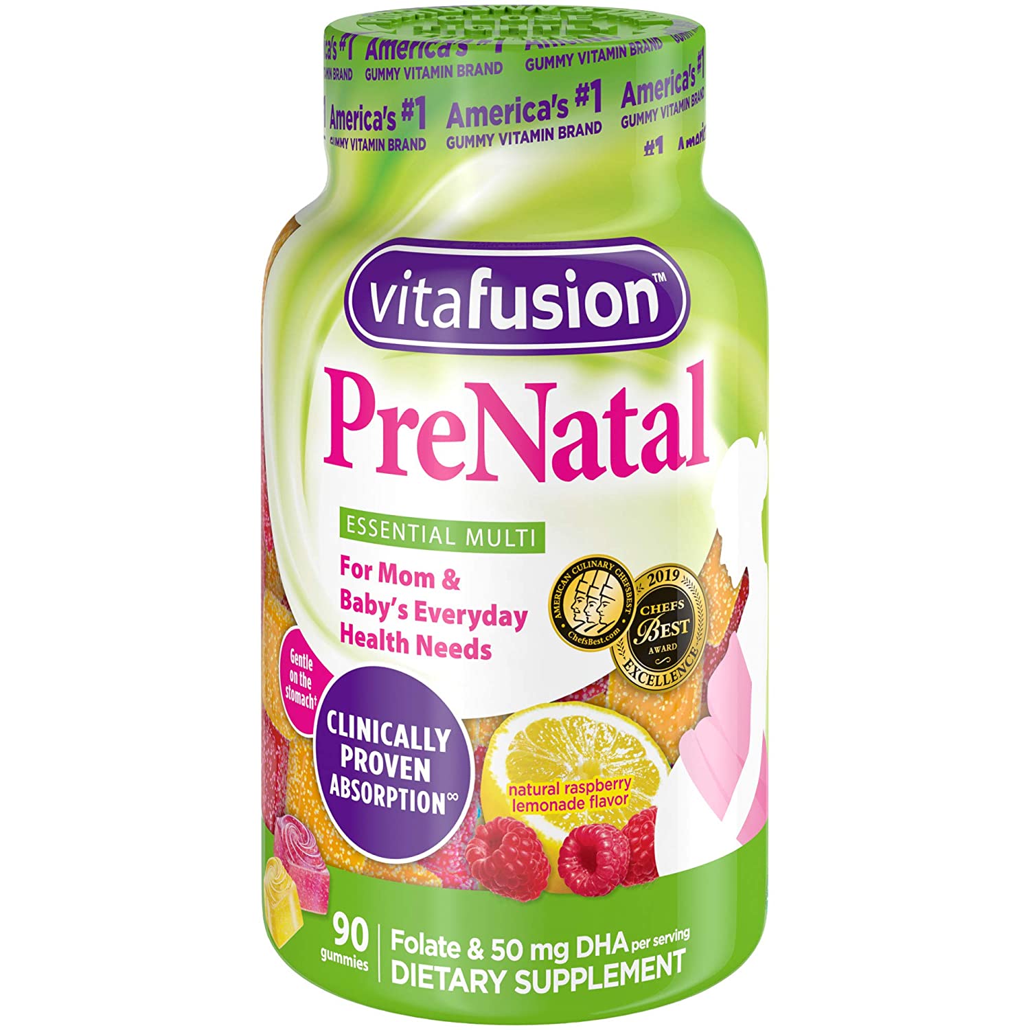 Vitafusion Prenatal DHA and folic acid rubber vitamin BigaMart