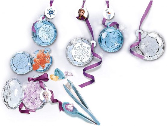 Clementoni 18511 -Disney Frozen 2-Crystal Olaf-Made in Italy Craft for Kids from 8 Years and Older-Jewellery Girl, English, Multi-Colour - Image 2
